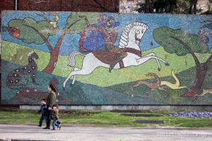 georgian mosaic on Gulia street